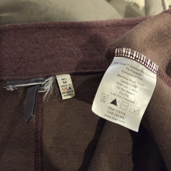 Ibex Womens Merino Wool Zip Up Vest sz Med - Picture 4 of 4